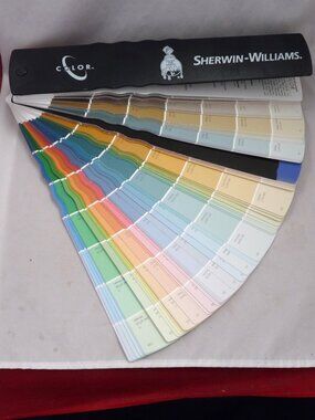 Sherwin Williams paint colors sample fan
